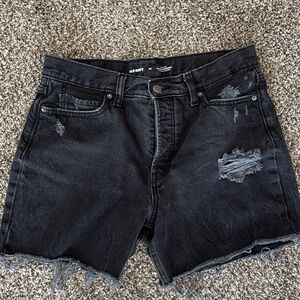 Old navy black jean shorts